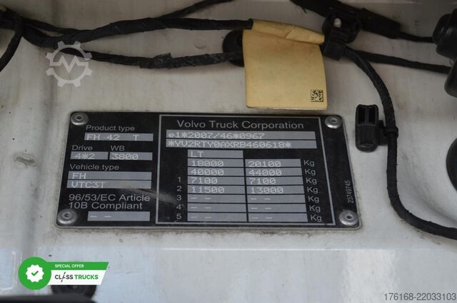 стандартный седельный тягач VOLVO FH 460 Globetrotter XL i-Save