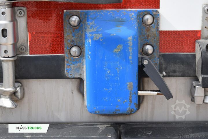 รถพ่วงกึ่งตู้เย็น SCHMITZ CARGOBULL SKO Double Deck FP 60 Carrier Vector 1550 Lifting Axle