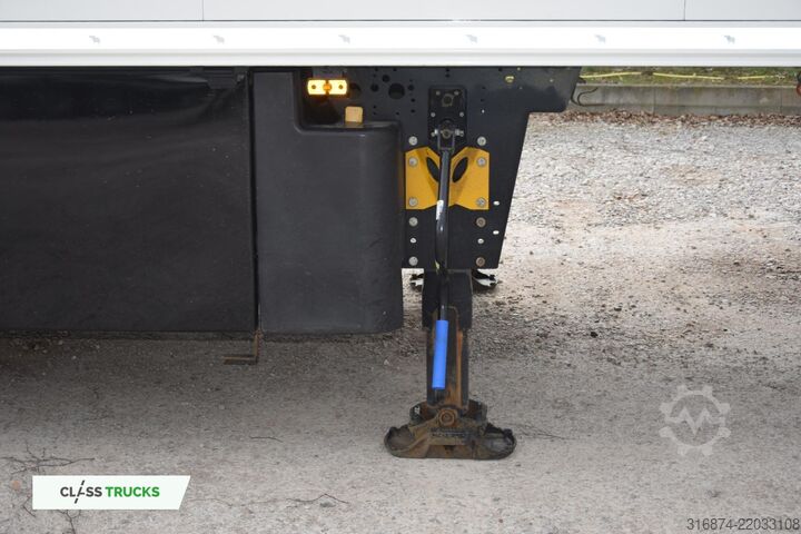 รถพ่วงกึ่งตู้เย็น SCHMITZ CARGOBULL SKO Double Deck FP 60 Carrier Vector 1550 Lifting Axle