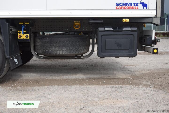 รถพ่วงกึ่งตู้เย็น SCHMITZ CARGOBULL SKO Double Deck FP 60 Carrier Vector 1550 Lifting Axle