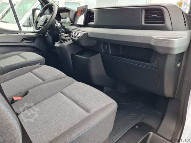 Perdeli panelvan Renault Master Pritsche 2x Schiebe Plane 10 Pal. LUFTFEDERUNG