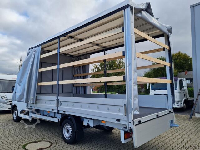 Transporter mit Koffer Fiat Ducato 35 Koffer Tiefrahmen KLIMA KOMFORT TEMPOMAT