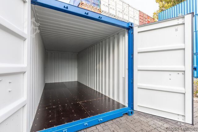 शिपिंग कंटेनर 20-Fuß Lagercontainer 20-Fuß Container RAL7035 HAMBURG