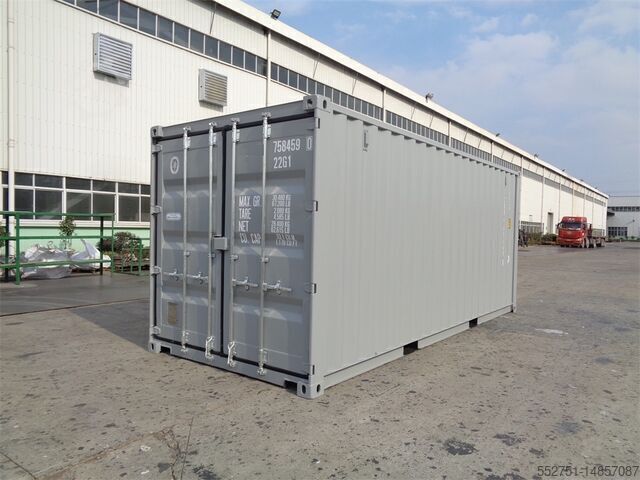शिपिंग कंटेनर 20-Fuß Lagercontainer 20-Fuß Container RAL7035 HAMBURG