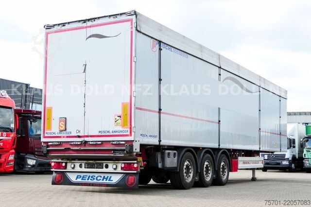 Semirimorchio con telone PEISCHL 3ESP0S Schubboden Seitliche Türen Liftachse