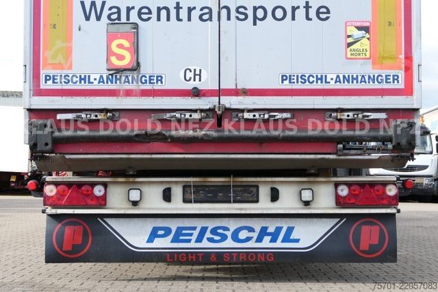 Semirimorchio con telone PEISCHL 3ESP0S Schubboden Seitliche Türen Liftachse