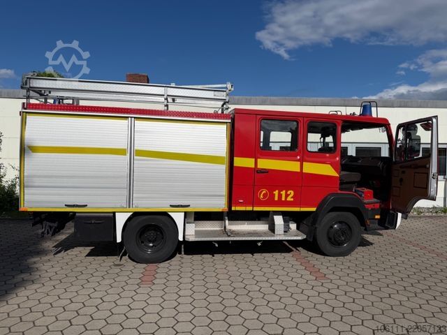 Van MERCEDES-BENZ 814 F Doka 9-Sitzer DiffSperre  7,0m