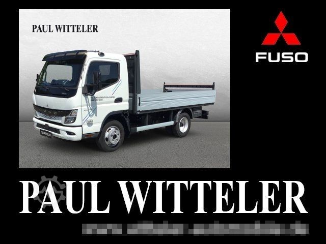 Pick-up bestelwagen FUSO eCanter 4C15e S-Batterie Pritschenaufbau/LED