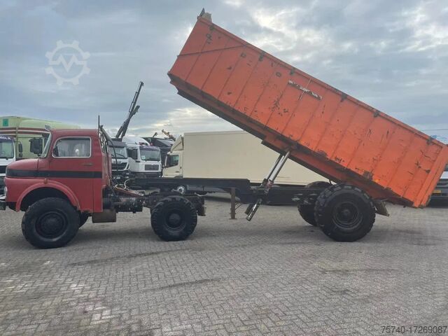 Tipper Mercedes-Benz 813 + Manual + Kipper + 4x4