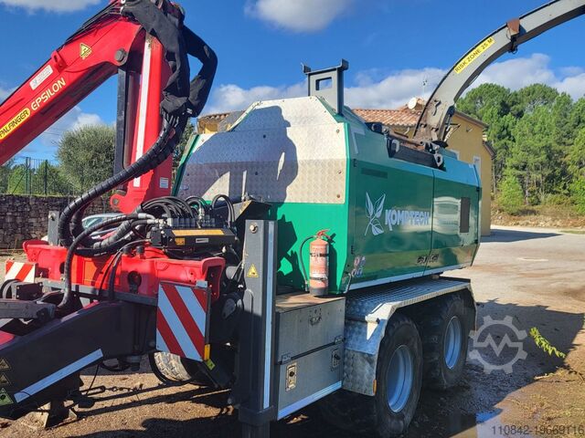 Mobil aprító üzem Komptech Chippo 510C