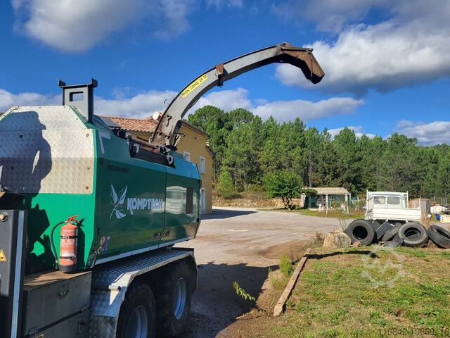 Mobil aprító üzem Komptech Chippo 510C