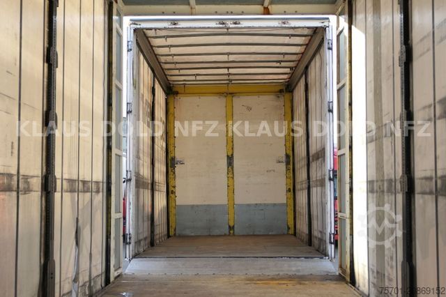 Camión plataforma con toldo MAN TGX 18.400 Retarder Komplettzug mit Anhänger