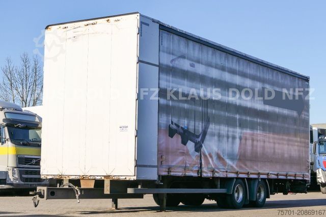 Opin sláttuvagn með presenningi  Stürenberg SDAH Durchladesystem Tandem Anhänger