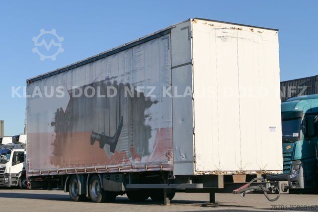 Opin sláttuvagn með presenningi  Stürenberg SDAH Durchladesystem Tandem Anhänger