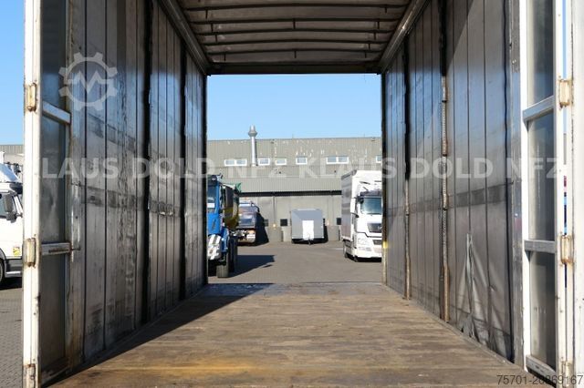 Opin sláttuvagn með presenningi  Stürenberg SDAH Durchladesystem Tandem Anhänger