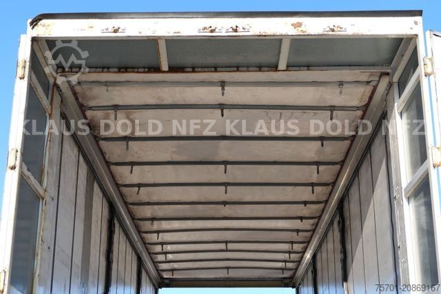 Opin sláttuvagn með presenningi  Stürenberg SDAH Durchladesystem Tandem Anhänger