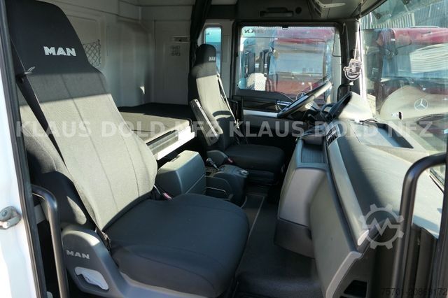 Camión plataforma con toldo MAN TGX 18.400 Pritsche Plane Retarder 2-Tanks