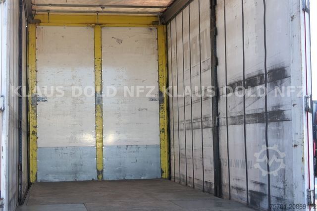 Camión plataforma con toldo MAN TGX 18.400 Pritsche Plane Retarder 2-Tanks