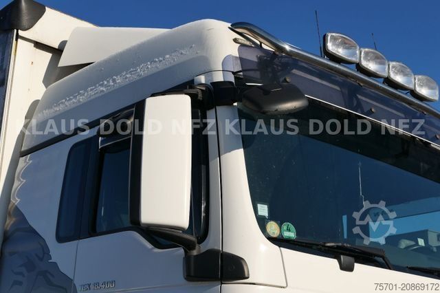 Camión plataforma con toldo MAN TGX 18.400 Pritsche Plane Retarder 2-Tanks