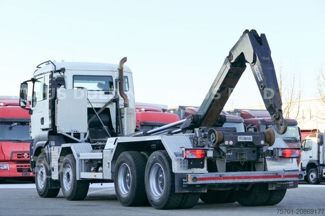 Abrollkipper MAN TGS 35.500 Abrollkipper Mobas Retarder 8x4 Euro6