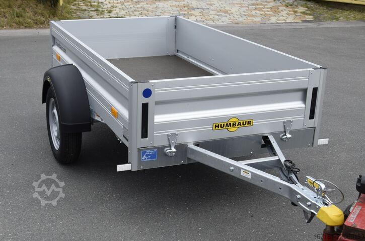 Åben trailer HUMBAUR Einachsanhänger HA 752111KV