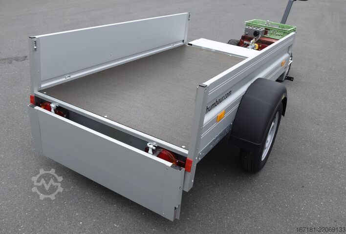 Åben trailer HUMBAUR Einachsanhänger HA 752111KV