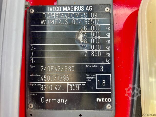 Kraanauto IVECO EUROTECH 240E 42