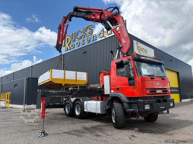 Standaard trekker Iveco EUROTRAKKER 60E35 + FASSI F 600 XP 6X EXT. + JI...