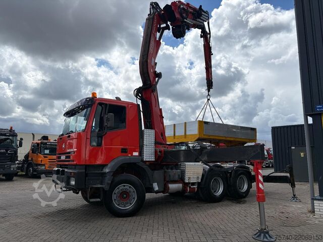 Standaard trekker Iveco EUROTRAKKER 60E35 + FASSI F 600 XP 6X EXT. + JI...