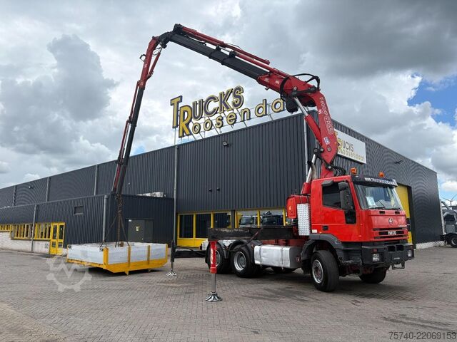 Standaard trekker Iveco EUROTRAKKER 60E35 + FASSI F 600 XP 6X EXT. + JI...