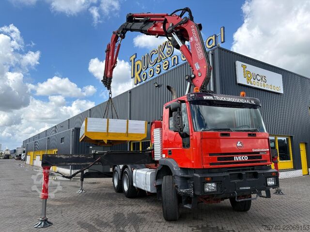 Standaard trekker Iveco EUROTRAKKER 60E35 + FASSI F 600 XP 6X EXT. + JI...