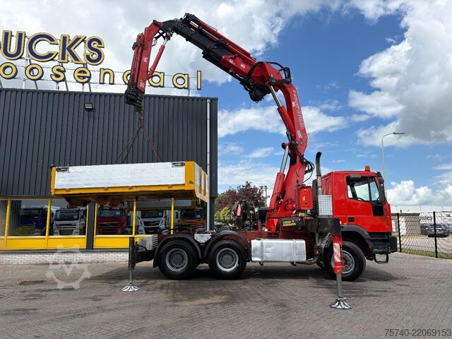 Standaard trekker Iveco EUROTRAKKER 60E35 + FASSI F 600 XP 6X EXT. + JI...