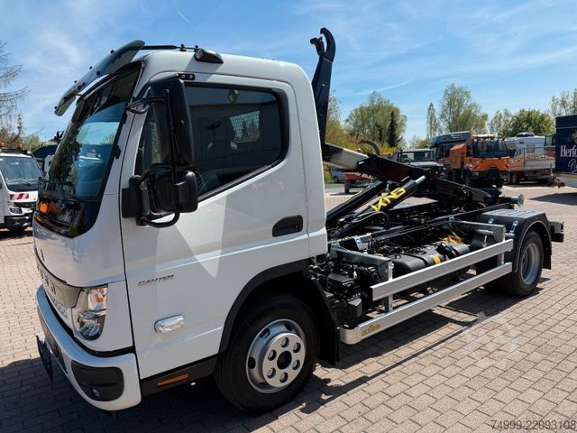 Camión portacontenedores de gancho FUSO Fuso Canter 9c18 Abrollkipper