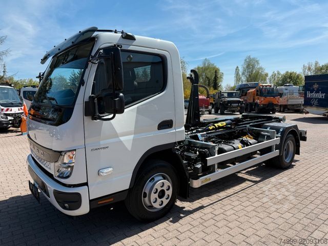 Camión portacontenedores de gancho FUSO Fuso Canter 9c18 Abrollkipper