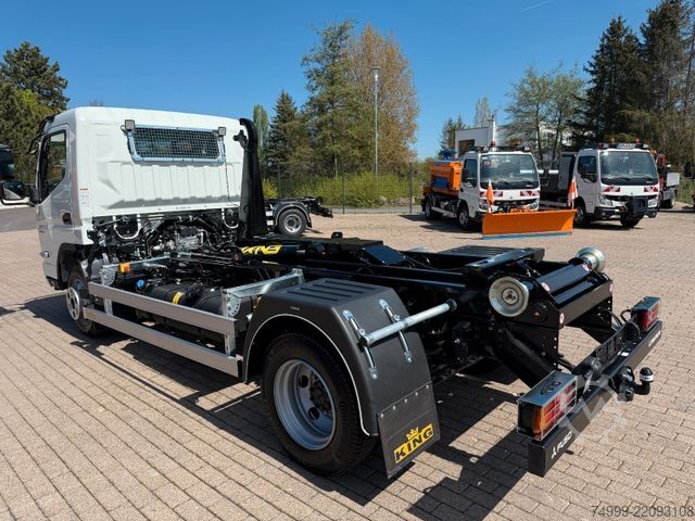 Camión portacontenedores de gancho FUSO Fuso Canter 9c18 Abrollkipper
