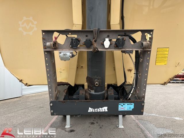 Semirremolque volquete SCHMITZ CARGOBULL SKI 24SL*Stahlmulde*24m³*1.+2.Liftachse*Alcoa*