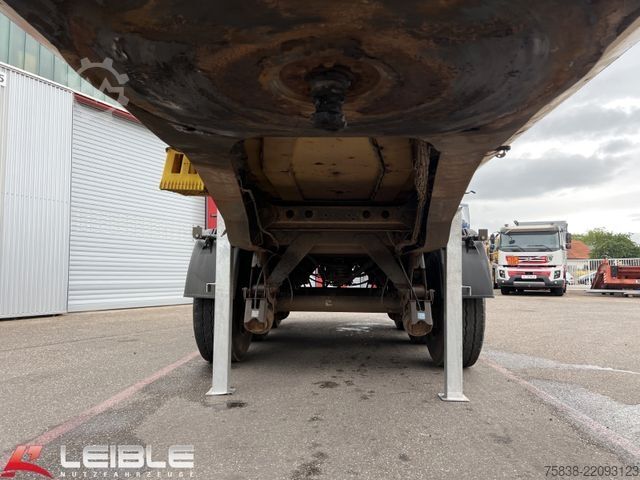Semirremolque volquete SCHMITZ CARGOBULL SKI 24SL*Stahlmulde*24m³*1.+2.Liftachse*Alcoa*