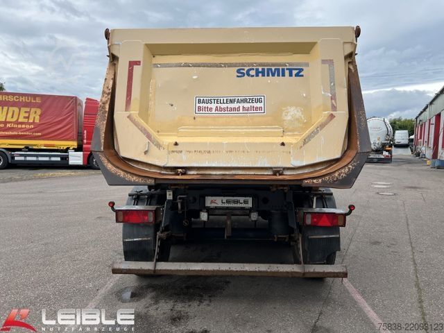 Semirremolque volquete SCHMITZ CARGOBULL SKI 24SL*Stahlmulde*24m³*1.+2.Liftachse*Alcoa*