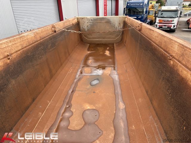 Semirremolque volquete SCHMITZ CARGOBULL SKI 24SL*Stahlmulde*24m³*1.+2.Liftachse*Alcoa*