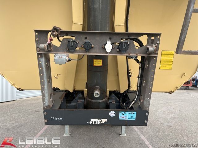 Semirremolque volquete SCHMITZ CARGOBULL SKI 24SL*Stahlmulde*24m³*1.+2.Liftachse*Alcoa*