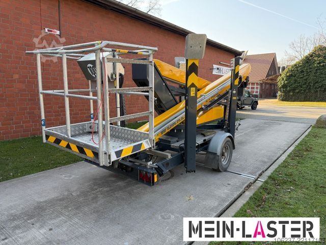 Prikolica s radnom platformom Paus PAUS GT 16AG  Arbeitshöhe 16m 200kg Stromagregat
