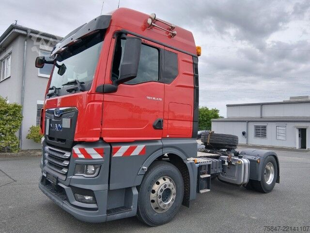 หัวลากมาตรฐาน MAN TGX 18.470 BL Kipphydraulik Retarder Alu