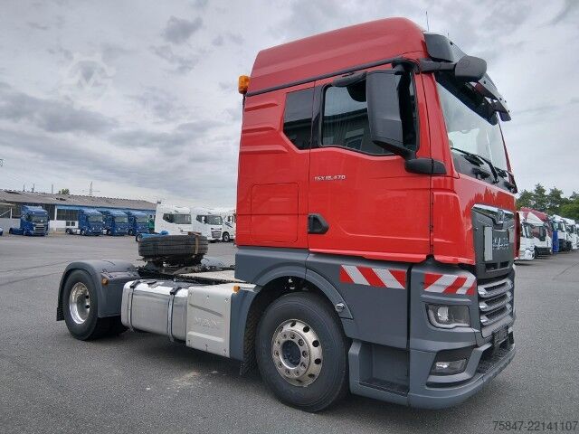 หัวลากมาตรฐาน MAN TGX 18.470 BL Kipphydraulik Retarder Alu