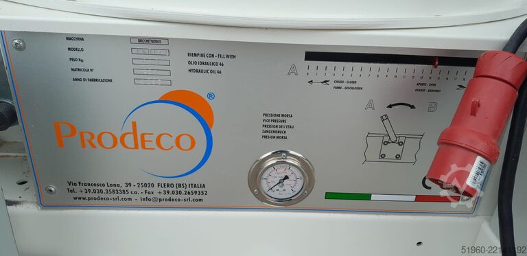 Брикетувальник для тирси PRODECO E60 ECO 7/26