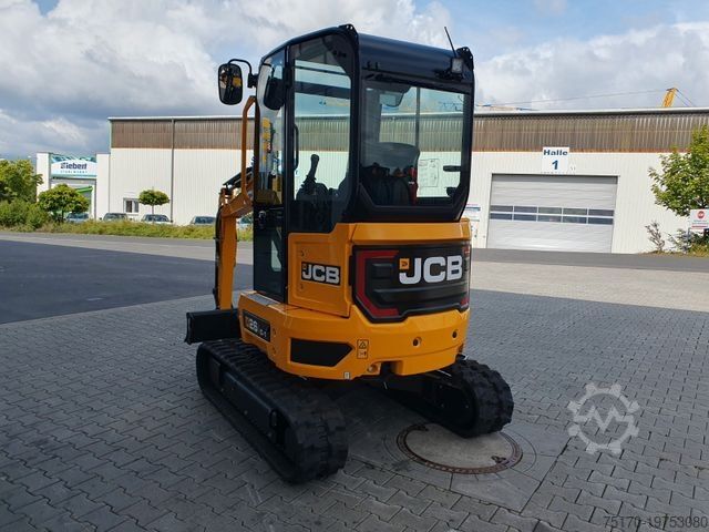 Mini ekskavatör JCB 26C-1 Pro Cab / Neufahrzeug / Planierschild
