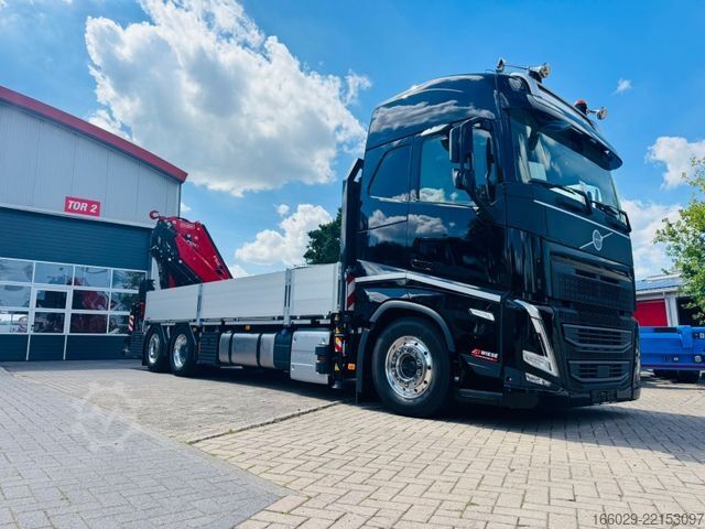 Truck mounted crane VOLVO FH 540 6x2 Container Fassi F545 Heck 360° 100%