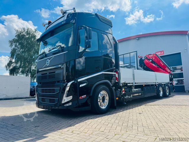 Truck mounted crane VOLVO FH 540 6x2 Container Fassi F545 Heck 360° 100%