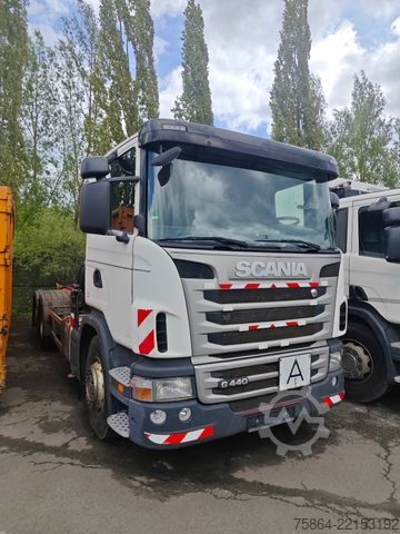 Kroklastbil SCANIA G440 , HIAB Kran
