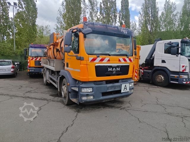 Vakuumtankbil MAN TGM 18.340 Saugwagen