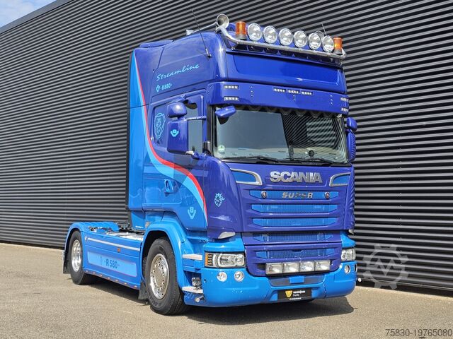 Standard-SZM Scania R580 V8 / 2 TANKS / 4x2 / FULL AIR / PTO